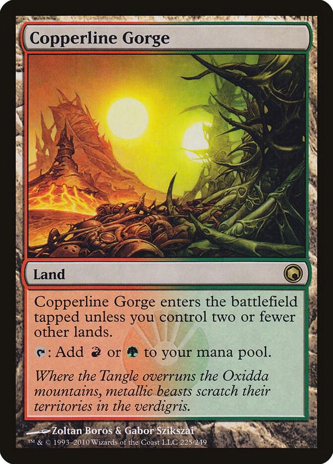 Copperline Gorge (Scars of Mirrodin) 