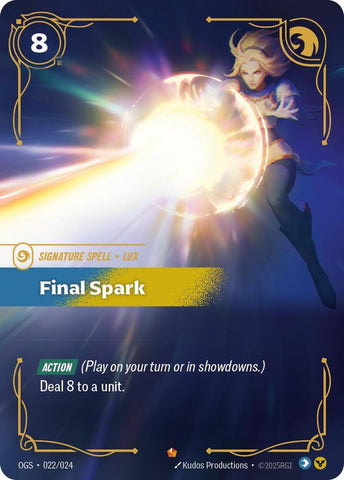 Final Spark 022/024 (Origins: Proving Grounds) 
