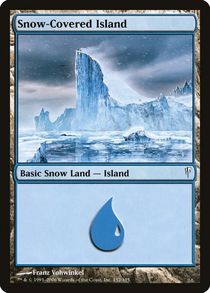 Snow Covered Island (Coldsnap) 