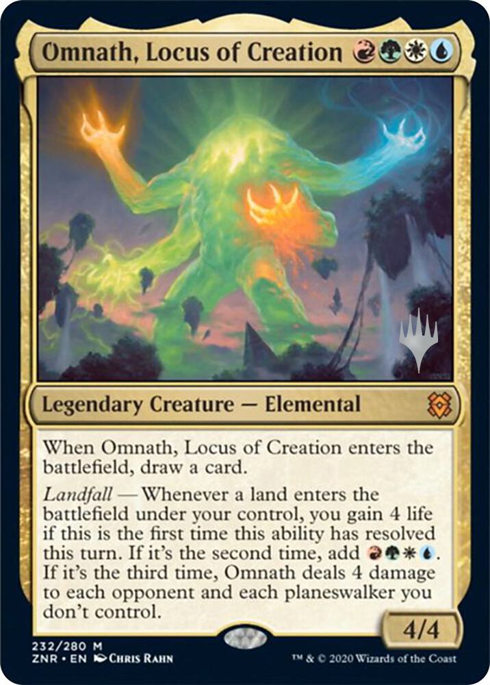 Omnath Locus of Creation (Promo Pack: Zendikar Rising) 