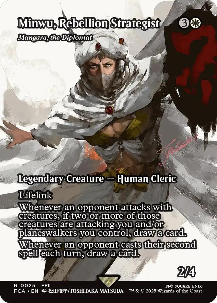 Minwu Rebellion Strategist Mangura the Diplomat Showcase (FINAL FANTASY: Through the Ages) 