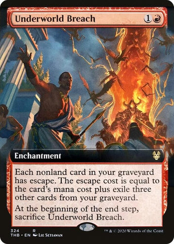 Underworld Breach 324/254 (Theros Beyond Death)  - Extended Art