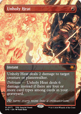 Unholy Heat Borderless (Special Guests) 
