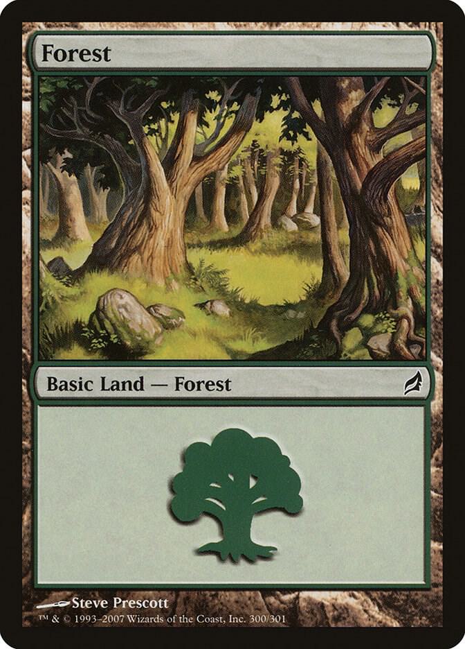 Forest 300 (Lorwyn)  - Foil