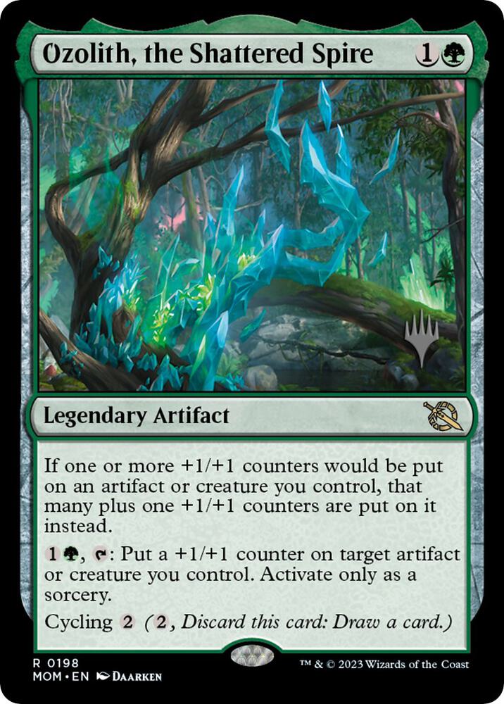 Ozolith the Shattered Spire (Promo Pack: March of the Machine) 