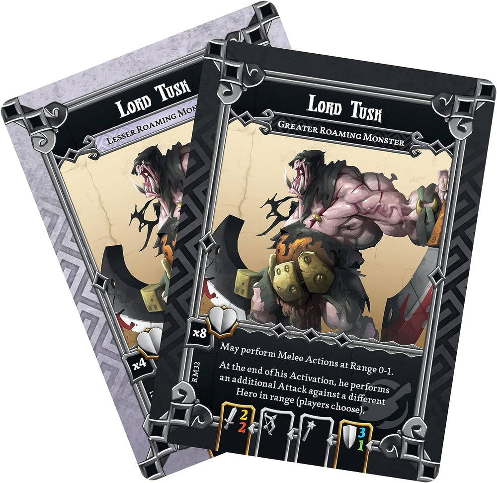 Massive Darkness: Heroes & Monster Set – Sorcerers vs Lord Tusk