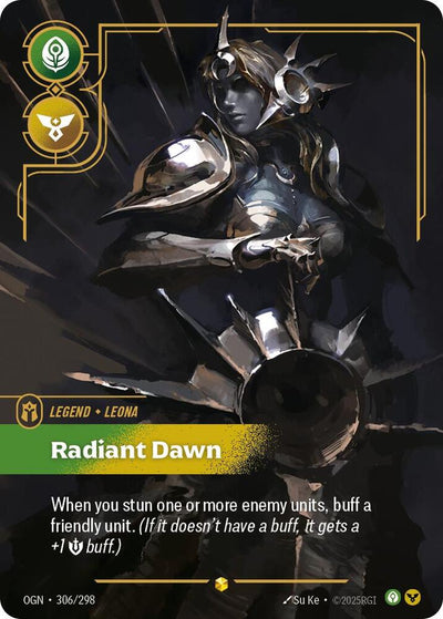 Leona Radiant Dawn Overnumbered (Origins)  - Foil