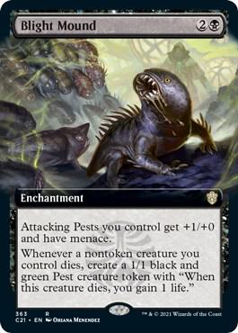 Blight Mound Extended Art 363/81 (Commander 2021) 