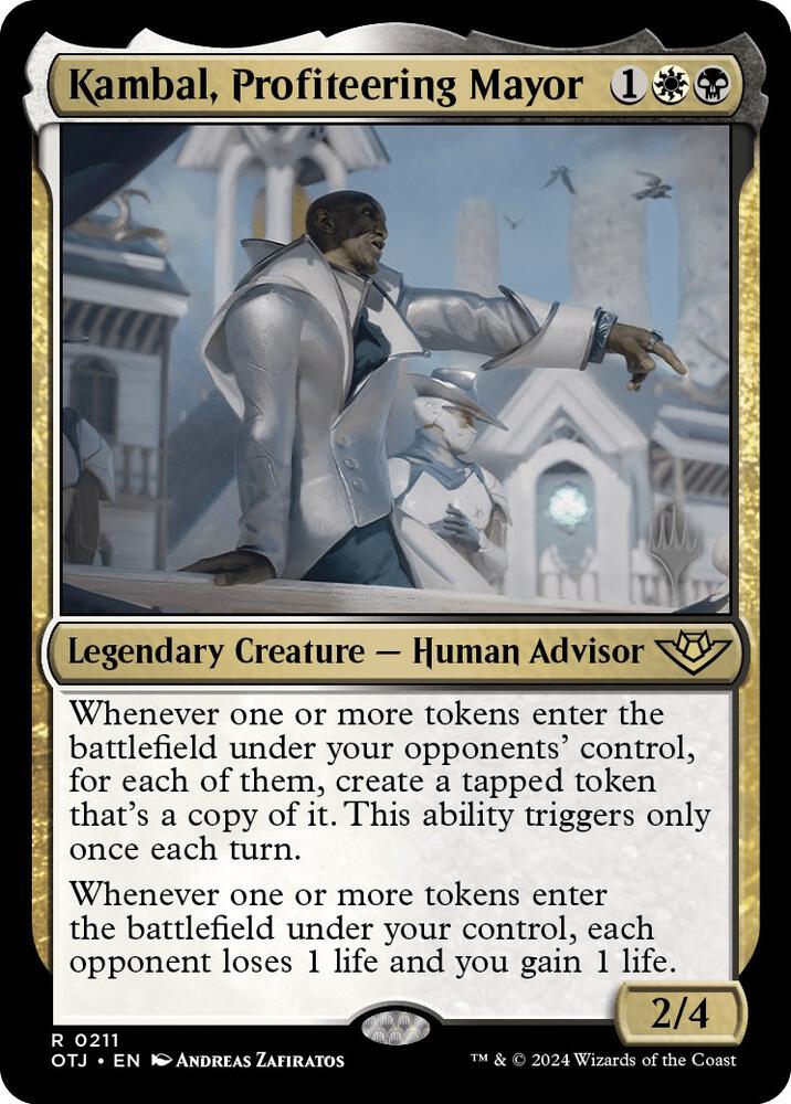 Kambal Profiteering Mayor (Promo Pack: Outlaws of Thunder Junction) 