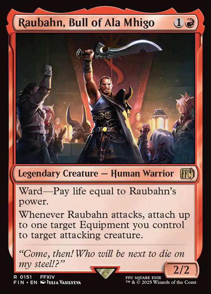 Raubahn, Bull of Ala Mhigo (FINAL FANTASY)  - Foil