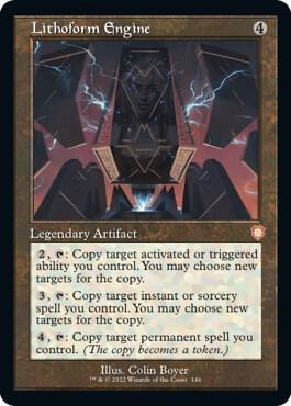 Lithoform Engine Retro Frame (Commander: The Brothers' War) 