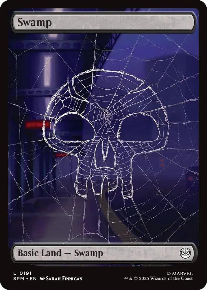 Swamp  191/198 (Marvel's Spider-Man)  - Full Art