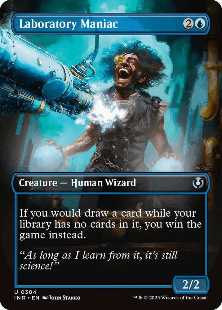 Laboratory Maniac Borderless (Innistrad Remastered) 