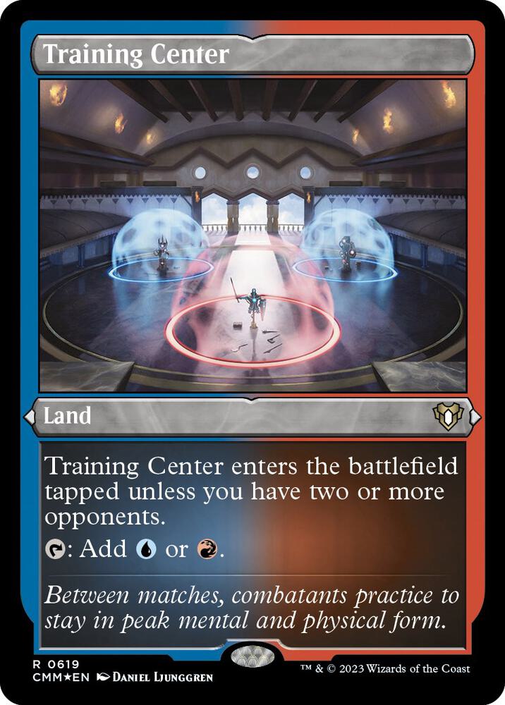 Training Center 619/451 (Commander Masters)  - Etched Foil