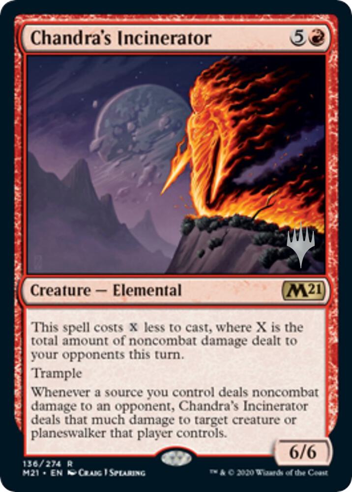 Chandras Incinerator (Promo Pack: Core Set 2021) 