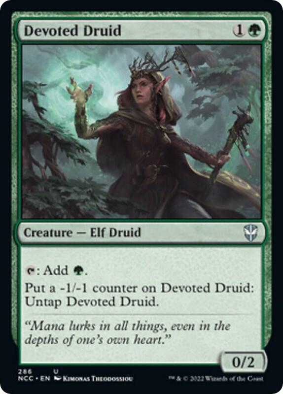 Devoted Druid (Commander: Streets of New Capenna) 