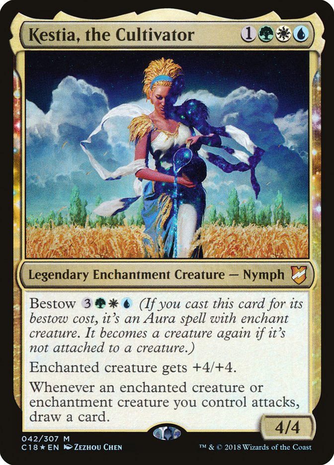 Kestia, the Cultivator 42 (Commander 2018)  - Foil