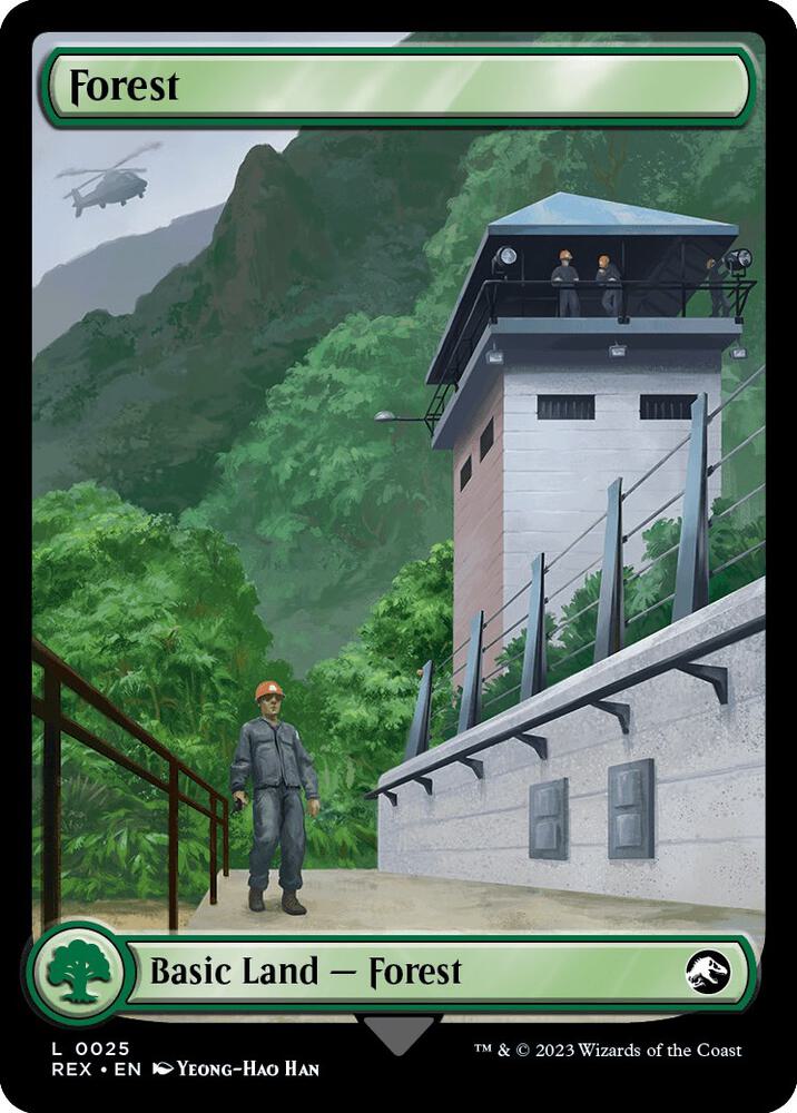 Forest 25/26 (Universes Beyond: Jurassic World Collection)  - Full Art