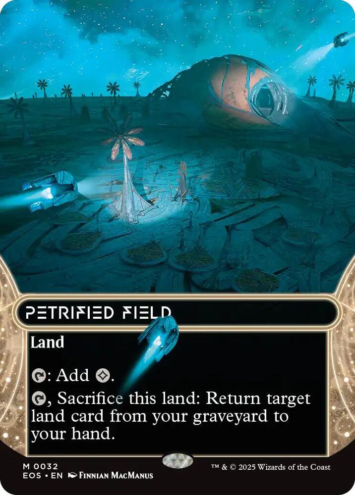 Petrified Field 0032 Borderless (Edge of Eternities: Stellar Sights) 
