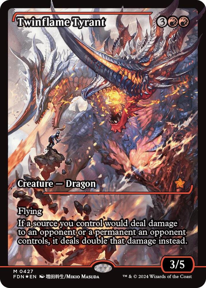 Twinflame Tyrant 427 (Foundations)  - Foil
