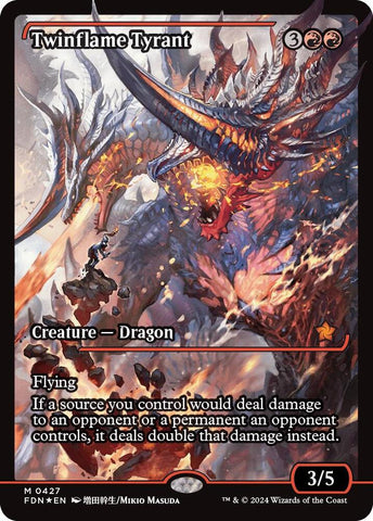 Twinflame Tyrant 427 (Foundations)  - Foil