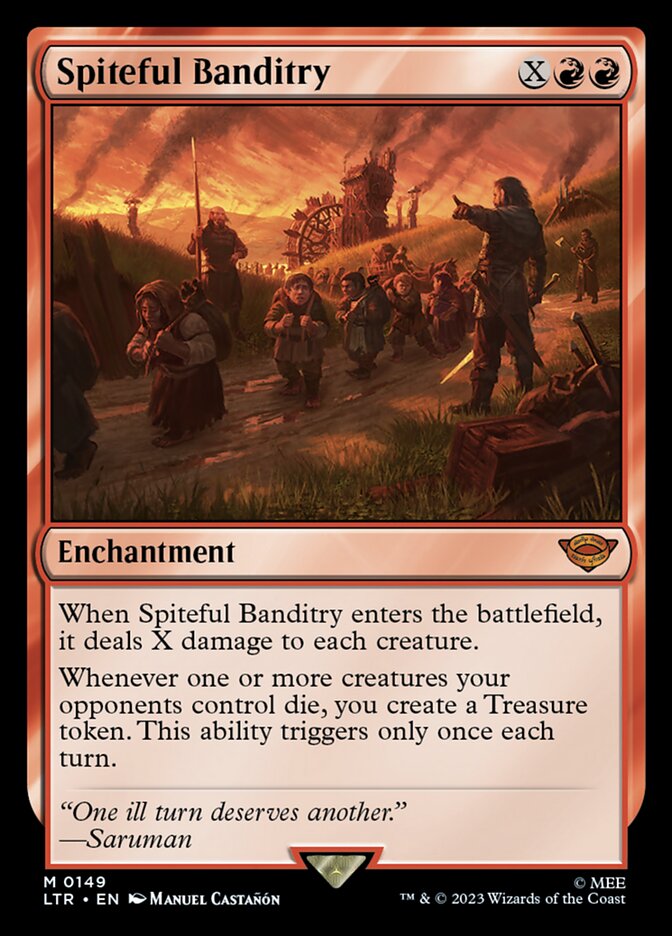 Spiteful Banditry (Universes Beyond: The Lord of the Rings: Tales of Middle-earth) 
