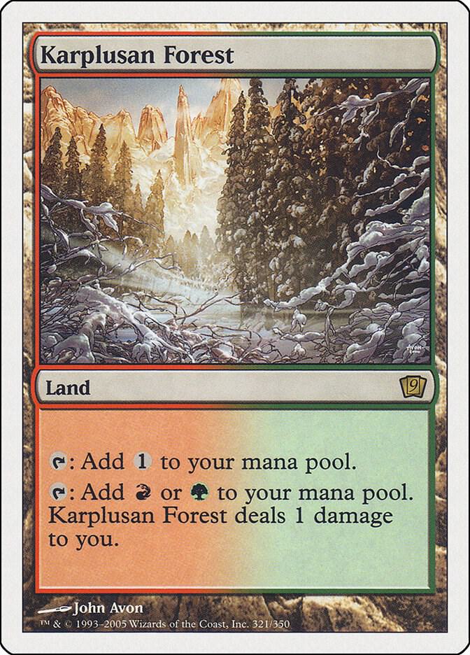 Karplusan Forest (9th Edition) 