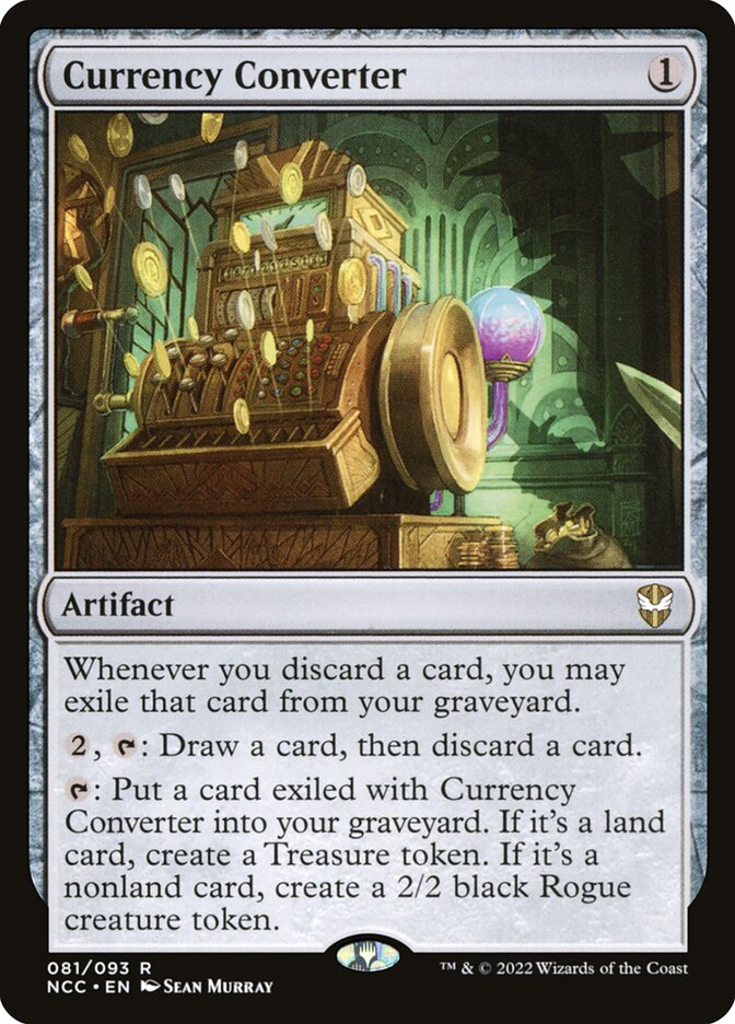 Currency Converter (Commander: Streets of New Capenna) 
