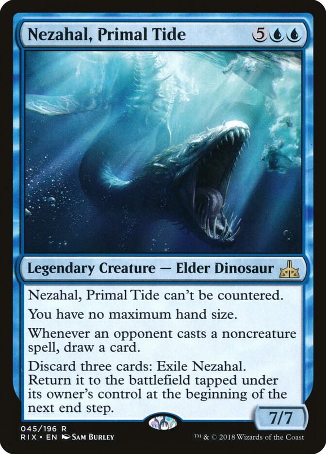 Nezahal, Primal Tide 45/196 (Rivals of Ixalan) 