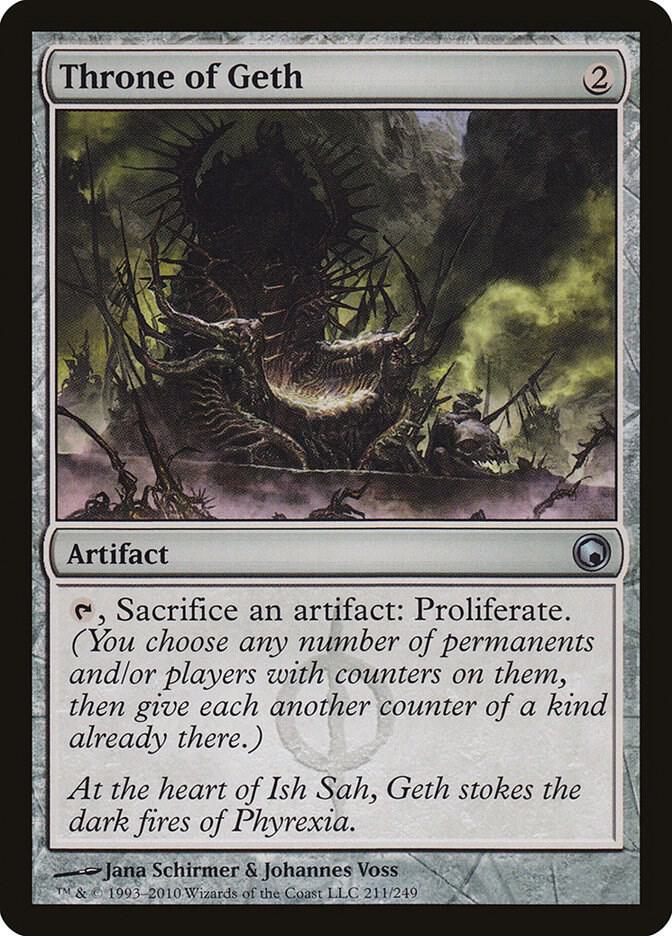 Throne of Geth 211 (Scars of Mirrodin) 
