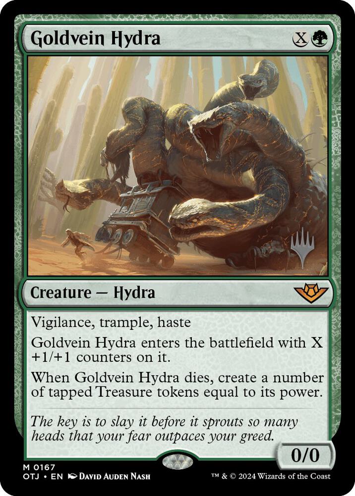 Goldvein Hydra (Promo Pack: Outlaws of Thunder Junction) 