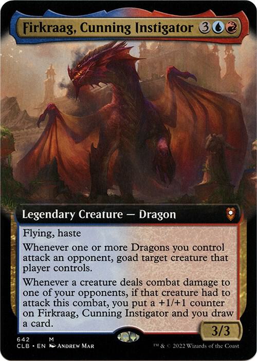 Firkraag Cunning Instigator Extended Art (Commander Legends: Battle for Baldur's Gate) 