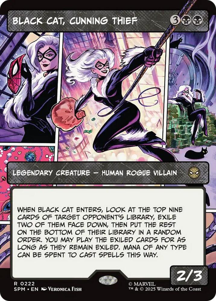 Black Cat Cunning Thief Borderless (Marvel's Spider-Man) 