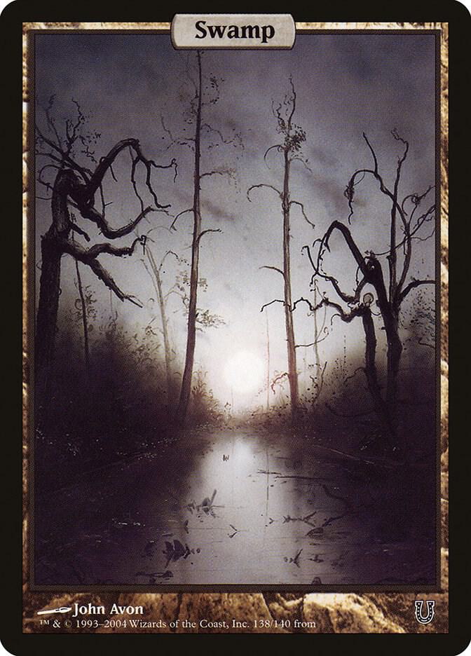 Swamp Full Art (Unhinged) 