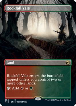 Rockfall Vale Borderless (Innistrad: Midnight Hunt) 