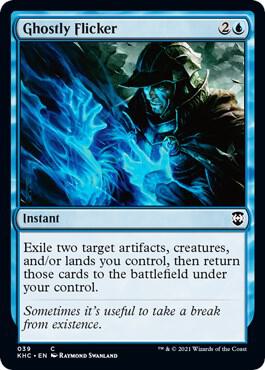 Ghostly Flicker 39/1 (Commander: Kaldheim) 
