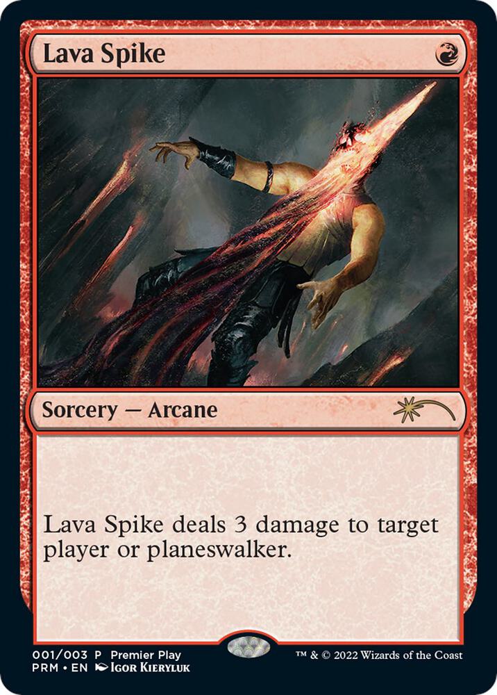 Lava Spike (Pro Tour Promos) 