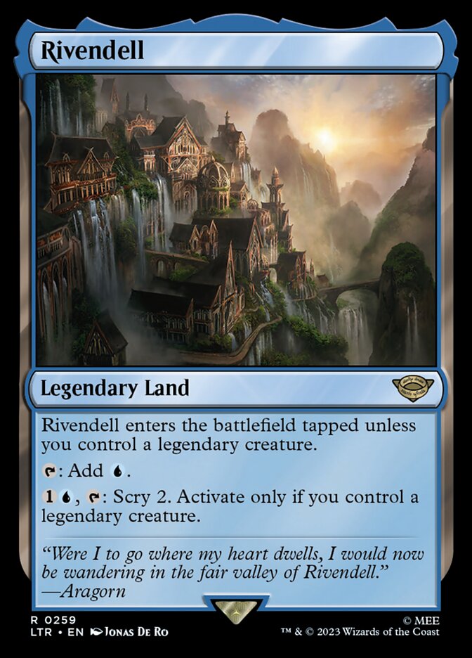 Rivendell (Universes Beyond: The Lord of the Rings: Tales of Middle-earth)  - Foil