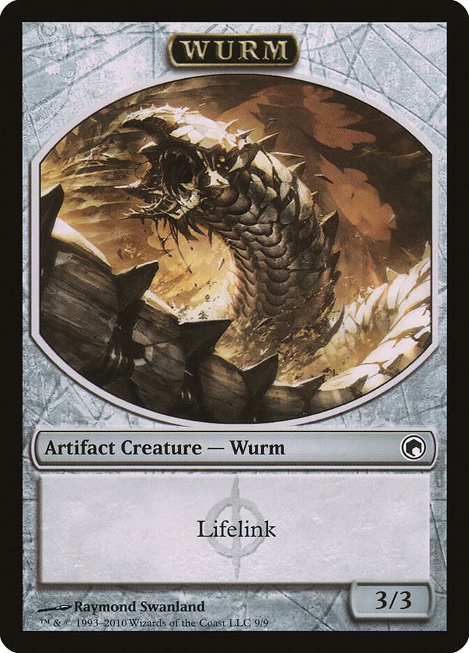 Wurm Token 9 9 (Scars of Mirrodin) 