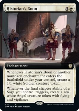 Historians Boon Extended Art (Commander: Dominaria United)  - Foil