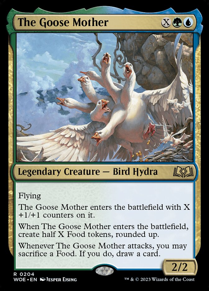The Goose Mother 204/276 (Wilds of Eldraine) 