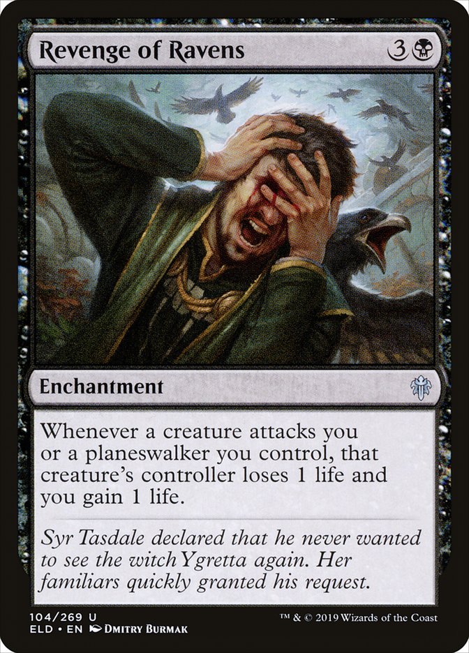 Revenge of Ravens (Throne of Eldraine)  - Foil