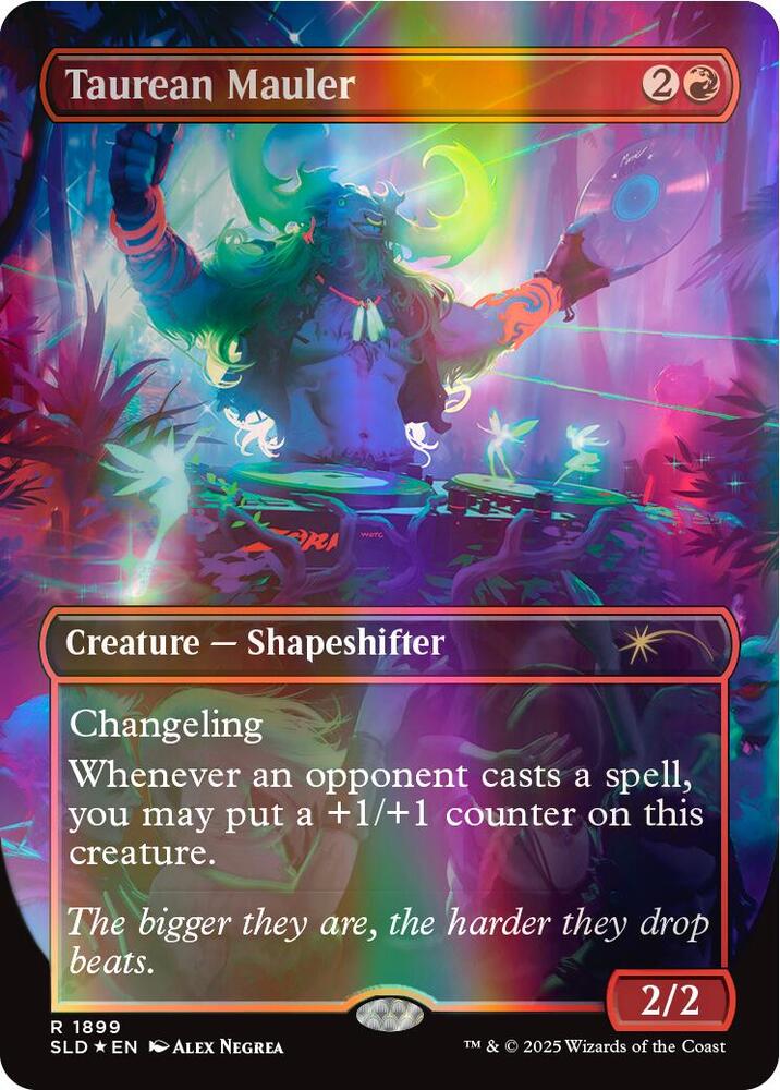 Taurean Mauler Double Rainbow Foil (Secret Lair Drop Series)  - Foil