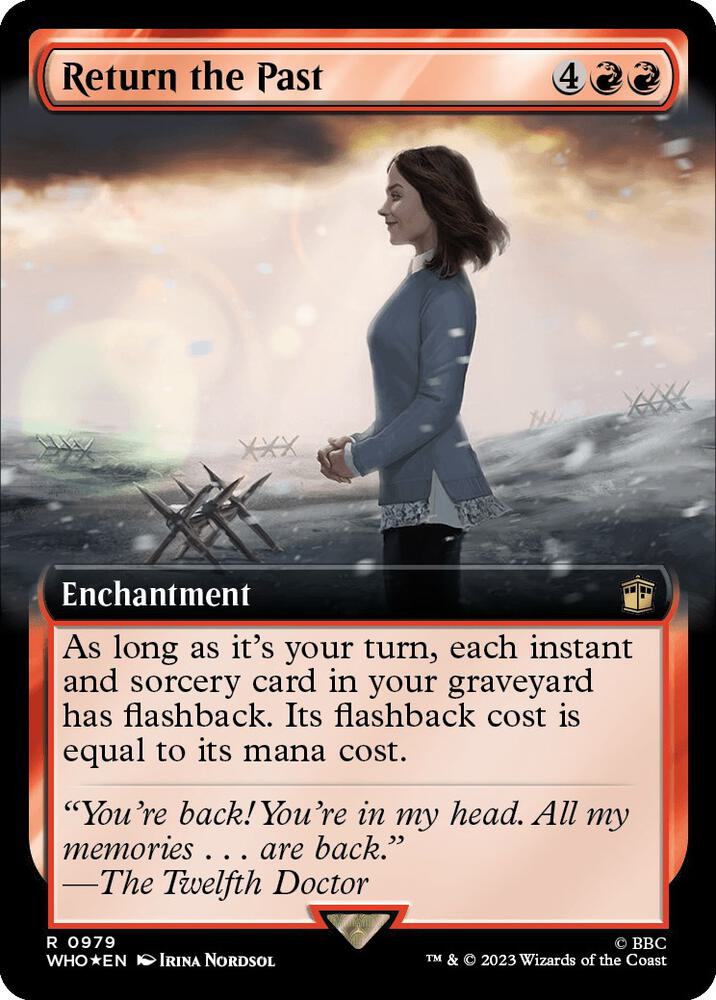 Return the Past Extended Art Surge Foil (Universes Beyond: Doctor Who)  - Foil