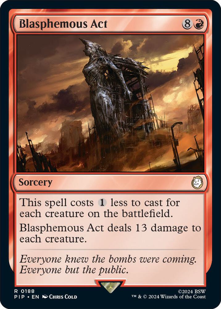 Blasphemous Act (Universes Beyond: Fallout) 