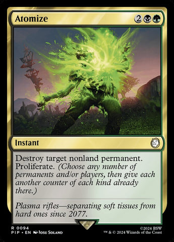 Atomize (Universes Beyond: Fallout)  - Foil