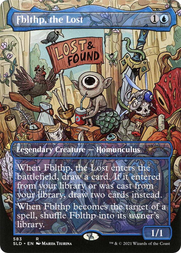 Fblthp, the Lost 583 (Secret Lair Drop Series)  - Borderless Foil