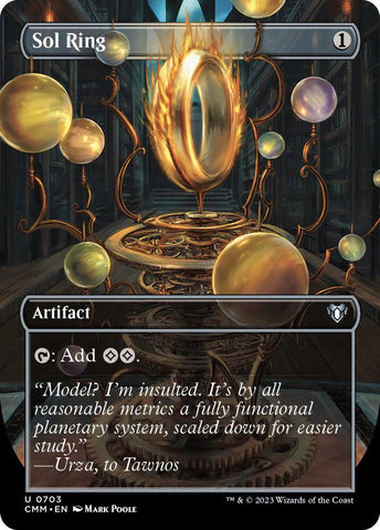 Sol Ring Borderless (Commander Masters)  - Foil