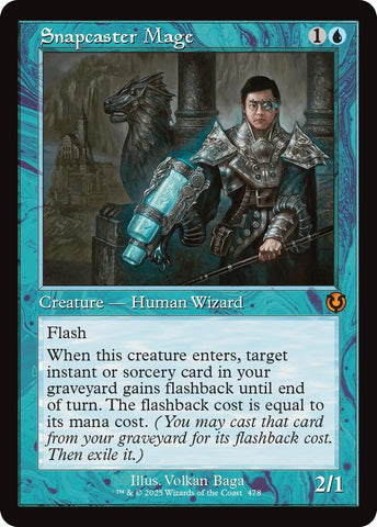 Snapcaster Mage Retro Frame (Innistrad Remastered)  - Foil