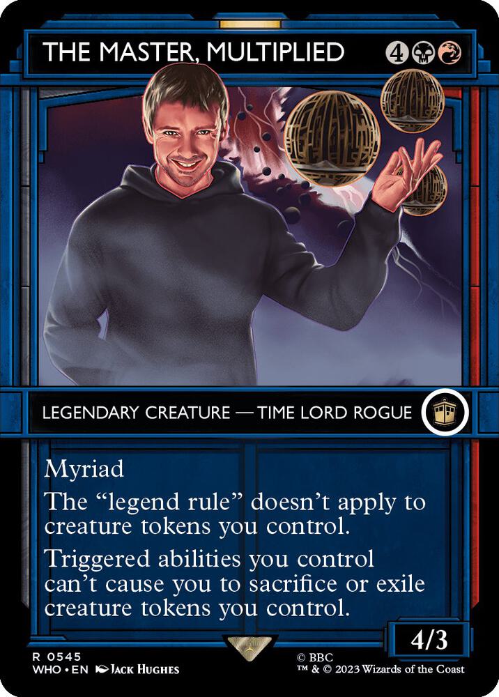 The Master Multiplied Showcase (Universes Beyond: Doctor Who) 